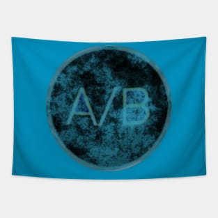 A/B Rave Logo Tapestry