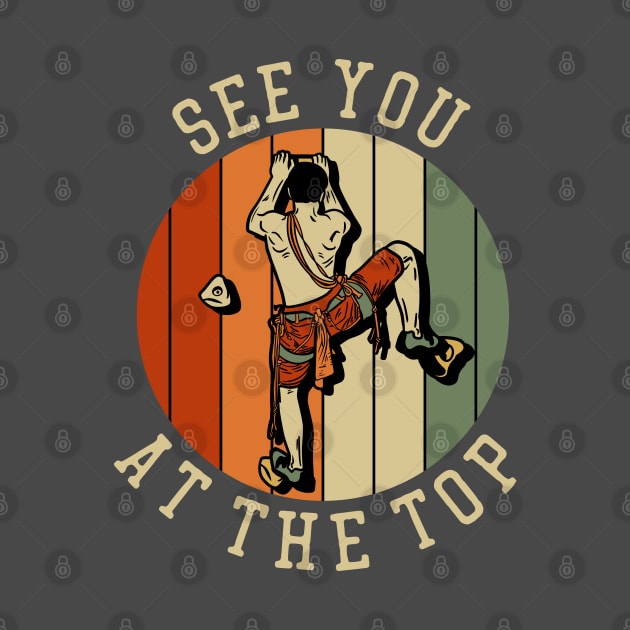 See You At The Top Vintage by Mako Design 