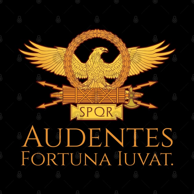 Audentes Fortuna Iuvat - Inspiring Classical Latin Saying by Styr Designs