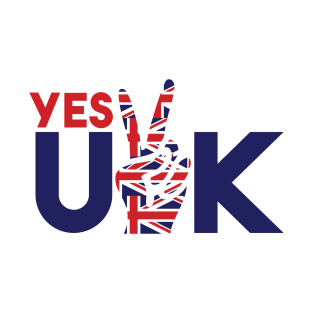 Yes UK - British Pride Theme T-Shirt