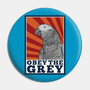 Obey the Grey Pin