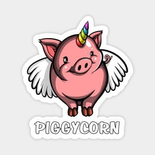 Piggycorn Pig Unicorn Magnet