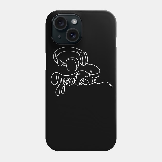 GymCastic Headphones (Dark) Phone Case by GymCastic