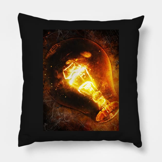 Lightbulb Pillow by TortillaChief