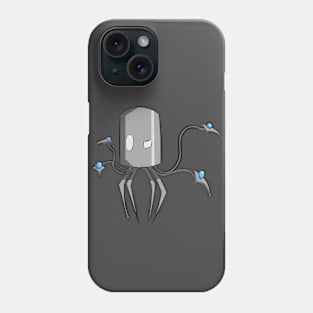 Robotic octopus to rule them all Phone Case