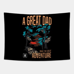 a great dad make great adventure recolor 07 Tapestry