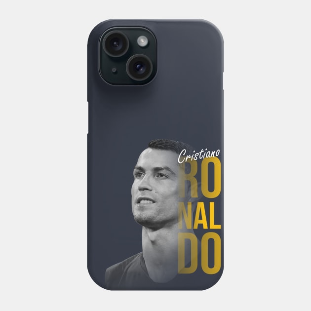 Cristiano Ronaldo The Rocket Phone Case by pentaShop