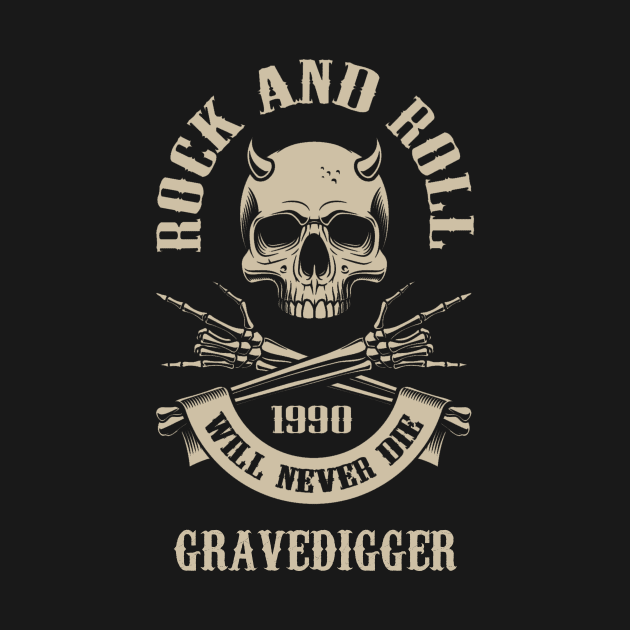 Never Die Gravedig by Pantat Kering