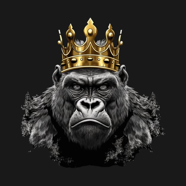 gorilla king by piratesnow