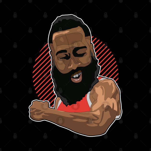 James Harden by teeleoshirts