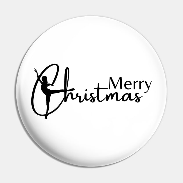 Merry Christmas dancer design Pin by Dancespread