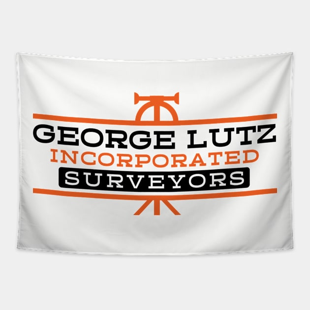 George Lutz Surveyors Tapestry by MindsparkCreative