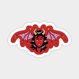 Devil Girl Magnet