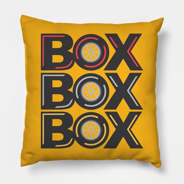 box box box Pillow by stayfrostybro