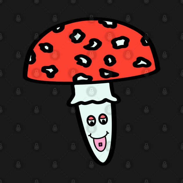 Trippy Amanita Muscaria by lilgothgf