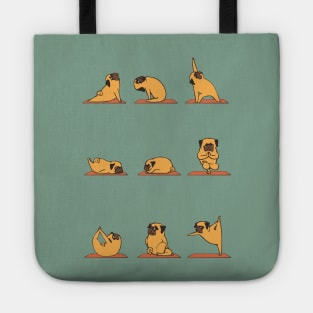 Pug Yoga Tote