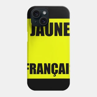 Yellow vest Phone Case