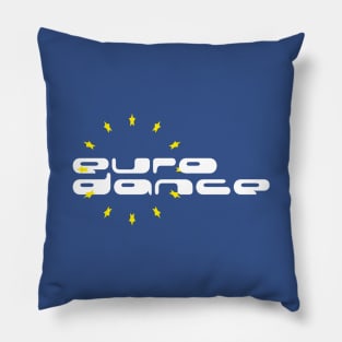 Eurodance music Pillow