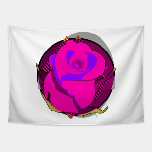 Pink Rose Tapestry