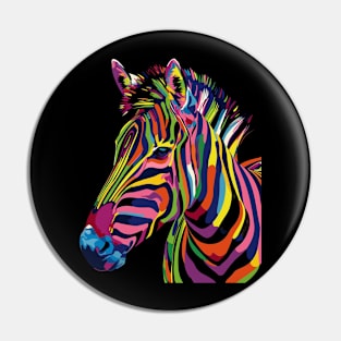 Zebra Safari Tips Pin