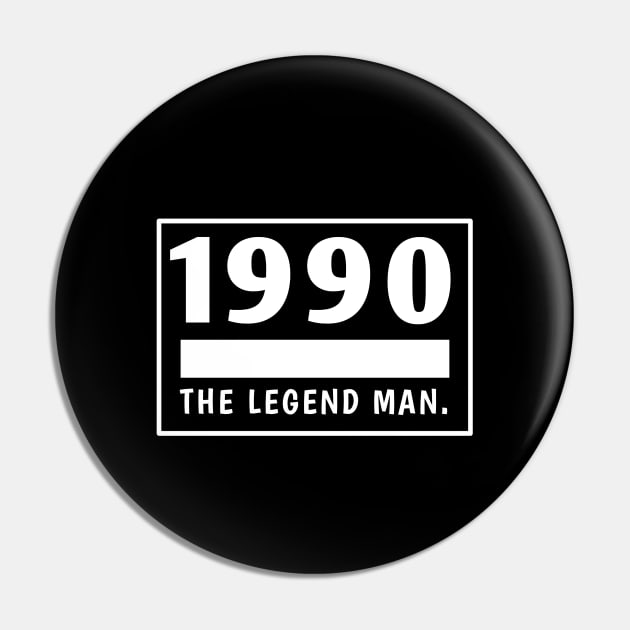 1990 Birthday Pin by BlackMeme94