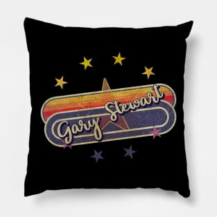 Gary Stewart ElaCuteOfficeGirl Vintage Pillow