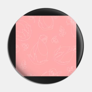 Sleeping Flower Bud Fairies - Pink Impressions Pin