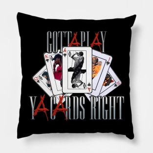 Alxvnder "Royal Flush Hand" Design Pillow