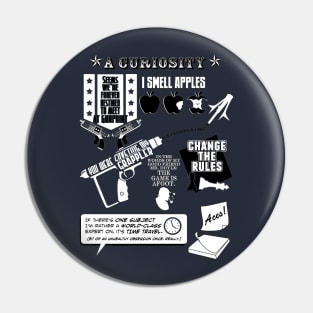 H.G. Wells Witticisms Pin