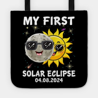 My First Solar Eclipse Toddler Boys Girls 2024 Solar Eclipse Tote