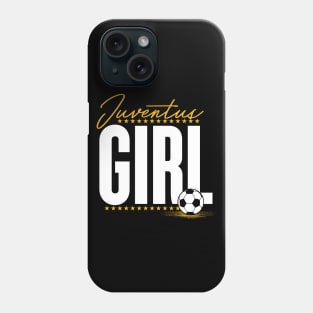 Juventus Fan Soccer Girl Phone Case