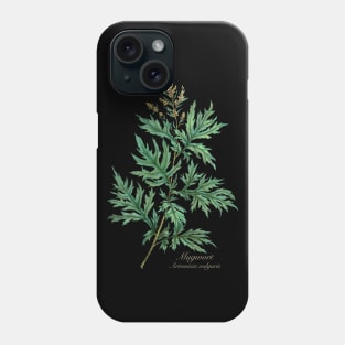 Witch herbs. Mugwort Phone Case