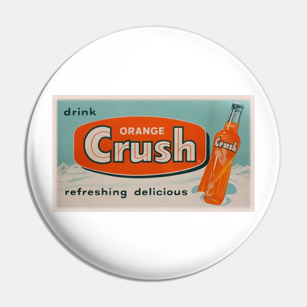 Retro Crush Pin by DavidLoblaw