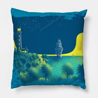 Nautical view landscape Pillow