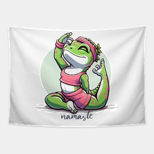 Zen Yoga Lizard Tapestry