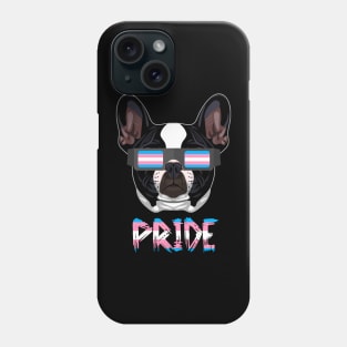 French Bulldogs Transgender Flag Lgbt Phone Case