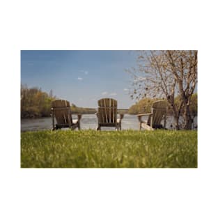 Adirondack Chairs With a View T-Shirt