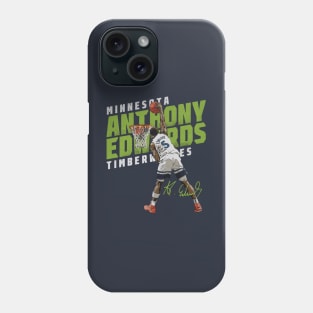 Anthony Edwards Minnesota Slant Phone Case