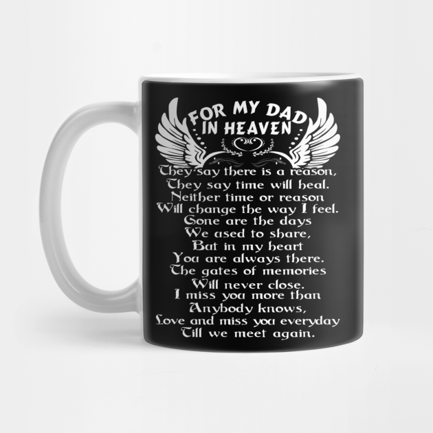i love my daddy mug
