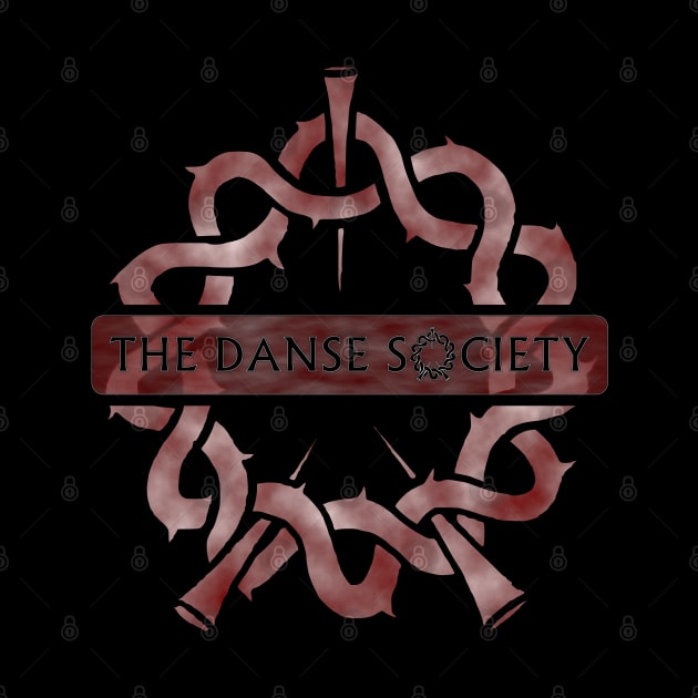 Danse Society Logo - Red Thorns. by OriginalDarkPoetry