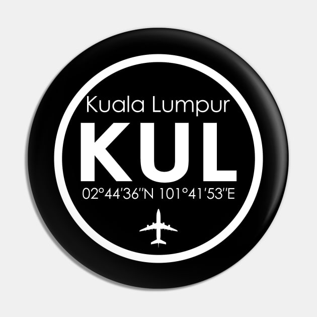 KUL, Kuala Lumpur International Airport Pin by Fly Buy Wear