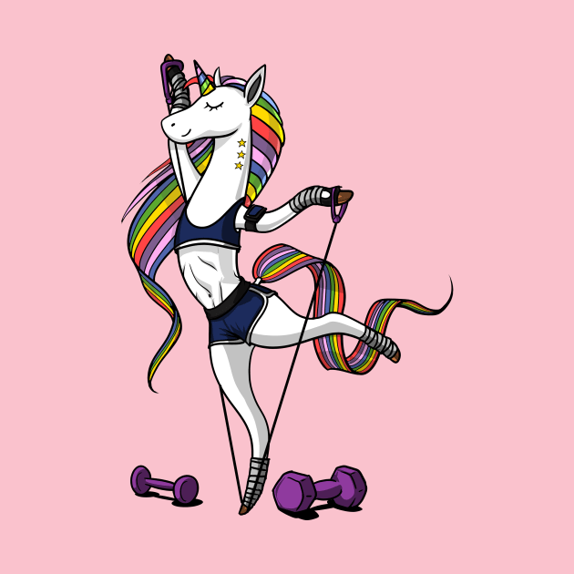 Unicorn Fitness Gym Workout by underheaven