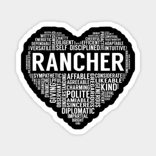 Rancher Heart Magnet