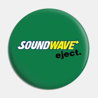 Soundwave, Eject. - Classic Pin