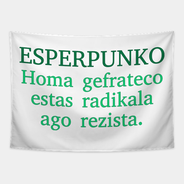 Esperpunko Tapestry by dikleyt