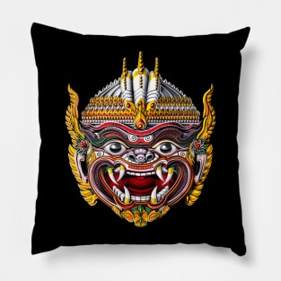 Cambodian Khmer Hanuman Dancer Pillow