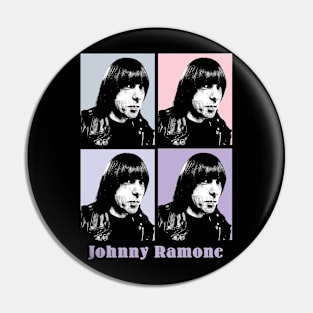 Johnny Ramone Pop Art Pin