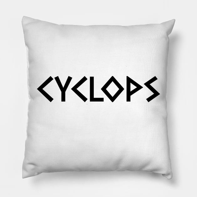 Cyclops Pillow by greekcorner