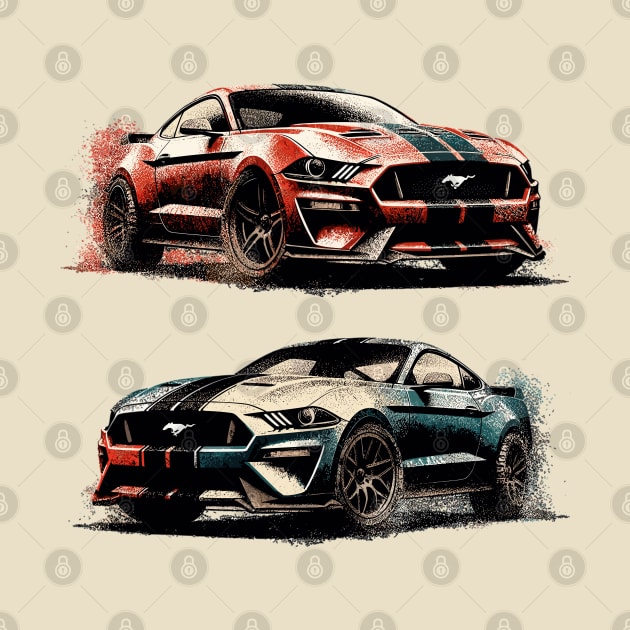 Mustang by Vehicles-Art