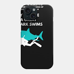 Best Funny Scuba Diving Themed Gift Idea Phone Case